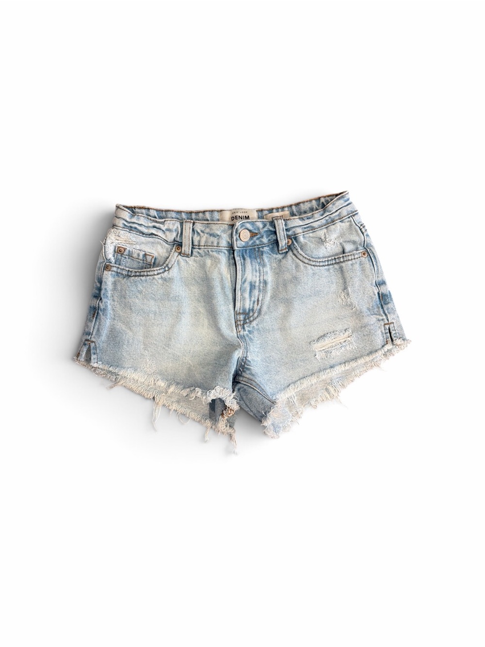 Denim Cutoff Women's Shorts New Look Denim size 2 Hotpant style